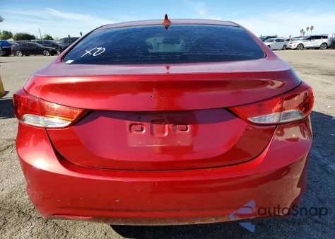 2012 Hyundai Elantra Gls z USA, uszkodzony, nr VIN KMHDH4AEXCU238748